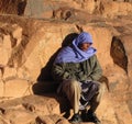 Tired pilgrim, Mount Sinai