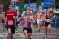 Tired Runners Push For Finish Line At Peachtree Road Race