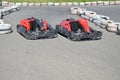 Tires on the autodrome