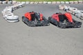 Tires on the autodrome