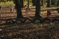 Tires Stacked Side By Side From Rivne Ukraine