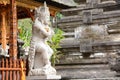 A statue of a deity. Tirta Empul. Tampaksiring. Gianyar regency. Bali. Indonesia