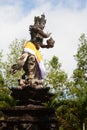 A statue of Tirta Empul temple. Tampaksiring. Gianyar regency. Bali. Indonesia