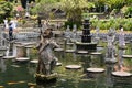 Tirta Gangga water palace. Karangasem Regency. Bali. Indonesia Royalty Free Stock Photo