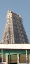 Tiruchendur murugan kovil temple of karthik an india god Royalty Free Stock Photo