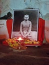 139th Jayanti Celebration of Bhagavan Sri Ramana Maharshi Royalty Free Stock Photo