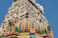 Architecture of Annamalaiyar Temple in Tiruvannamalai, India.