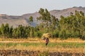 Tis Issat, Ethiopia - Feb 05, 2020: People living near the Blue Nile falls, Tis-Isat in Ethiopia, Africa