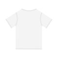 Vector icon of white blank short sleeve t-shirt template