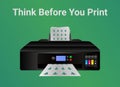 Think before you print. Please consider the environment before printing email or other uselessness. Save paper, save trees.