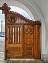 Zamfira Monastery - entrance door