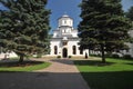 Tismana Monastery is the oldest monastic settlement in Wallachia Oltenia Romania