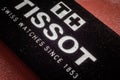 Tissot watch box with logo