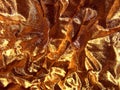 Gold fabric background