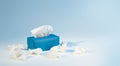 Tissue box Royalty Free Stock Photo