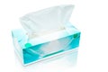 Tissue box mock up white tissue box blank label and no text for