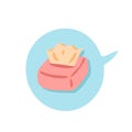 Tissue design vector flat objects