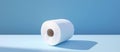 Tissue paper hygiene clean background white roll toilet soft paper bathroom toilet sanitary Royalty Free Stock Photo