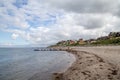 Tisvilde beach and village Royalty Free Stock Photo