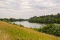 The Tisza river in early Summer in South Hungary