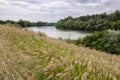 The Tisza river in early Summer in South Hungary