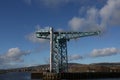 The Titan Crane at Clydebank Royalty Free Stock Photo