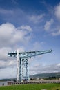 Titan tower crane in Clydebank Glasgow Scotland