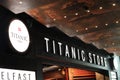 Titanic Belfast - Souvenir store inside - Northern Ireland tourism - Irish travel