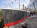 Titanic exhibition in Inverness.