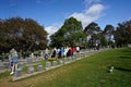 Titanic graves at Fairview Lawn Cemetery, Halifax, Nova Scotia