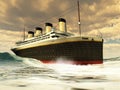 Titanic Ocean-Liner Royalty Free Stock Photo