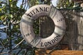 Titanic ship life buoy