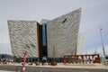 Titanic visitor centre in Belfast Royalty Free Stock Photo