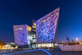 Titanic visitor centre in Titanic Quarter, Belfast. Royalty Free Stock Photo