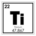 Titanium chemical element