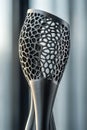 Titanium Knee Endoprosthesis Design for Enhanced Bone Integration and Medical Applications Royalty Free Stock Photo