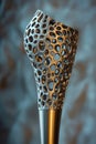 Titanium Knee Endoprosthesis Design for Enhanced Bone Integration and Medical Applications Royalty Free Stock Photo
