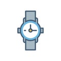 Titanium Watch Icon Royalty Free Stock Photo