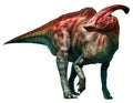 Titanosaurus from the Cretaceous era 3D illustration