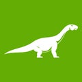 Titanosaurus dinosaur icon green