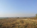 Titel hill Vojvodina Serbia flat field in autumn