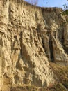 Titel hill Vojvodina Serbia geomorphological structures Royalty Free Stock Photo