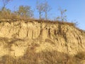 Titel hill Vojvodina Serbia geomorphological structures