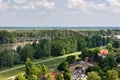 Bridge on the Tisa river near Titel