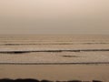 Tithal beach of valsad just after sunset Royalty Free Stock Photo
