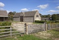 Tithe Barn at Guiting Power, Cotswolds, Gloucestershire, England Royalty Free Stock Photo