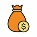 Tithe icon vector image.