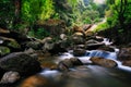 Titi Kerawang Waterfall #1 Royalty Free Stock Photo