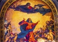 Titian Assumption Mary Painting Santa Maria Frari Church Venice Italy Royalty Free Stock Photo