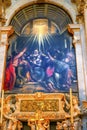 Titian Descent Holy Ghost Santa Maria Salute Church Venice Italy Royalty Free Stock Photo